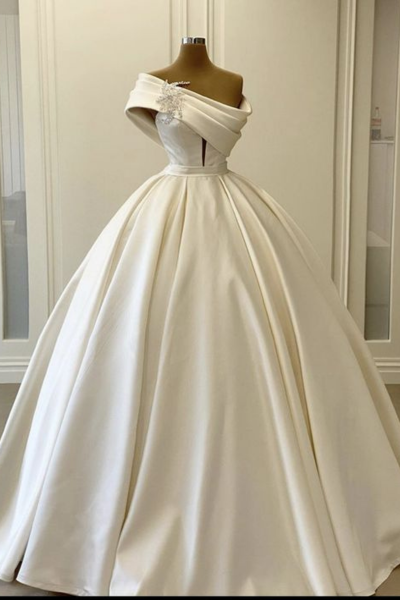 Haute couture evening gown